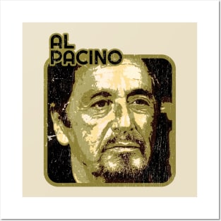 al pacino vintage grunge Posters and Art